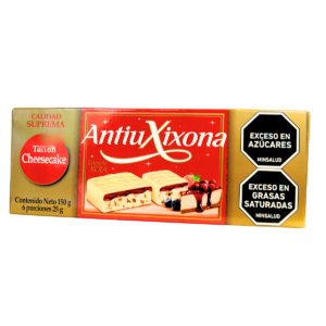 TURRON CHEESECAKE CALIDAD SUPREMA ANTIU XIXONA