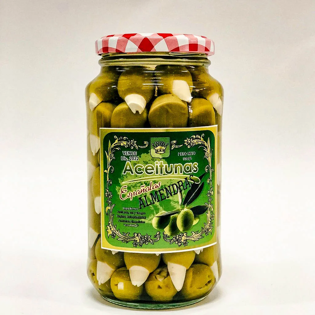 ACEITUNAS RELLENAS DE ALMENDRA - ESPAÑOLAS