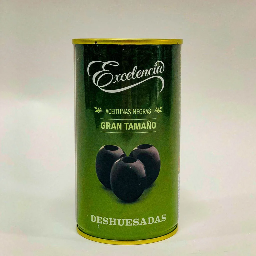 ACEITUNAS NEGRAS DESHUESADAS