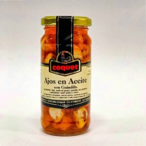 AJOS EN ACEITE CON GUINDILLA COQUET
