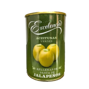 Aceitunas Verdes Rellenas de Jalapeños