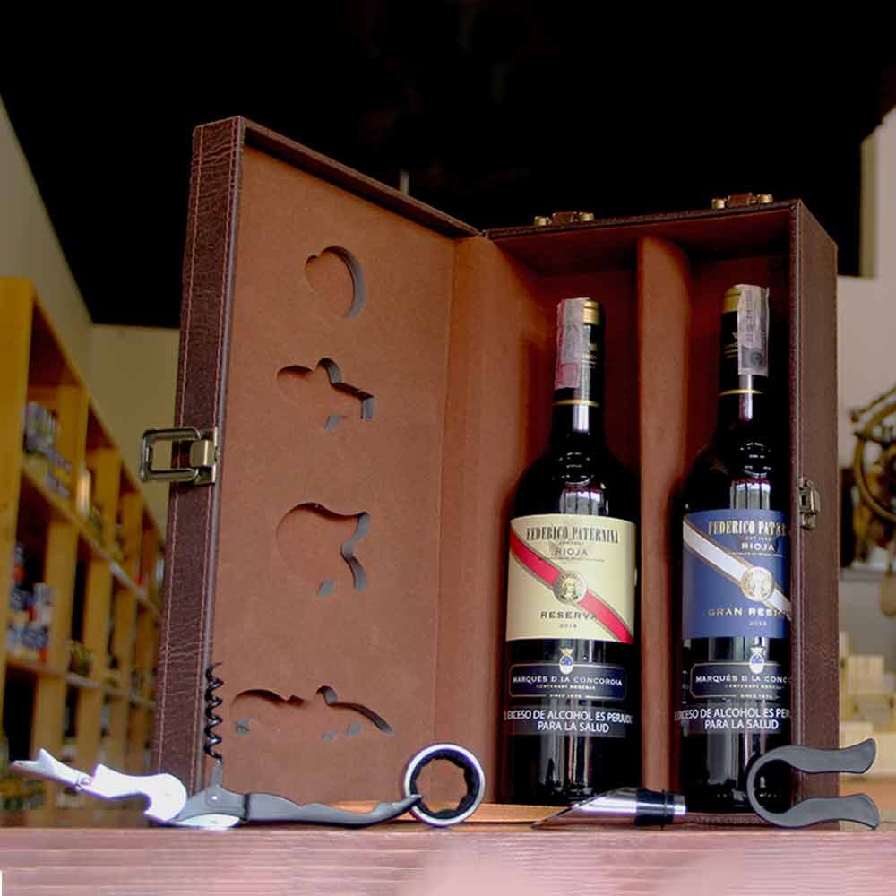 Estuches para botellas de vino