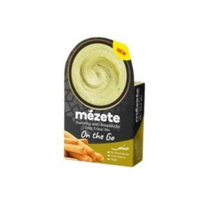 HUMMUS FINAS HIERBAS CON PALITOS DE PAN 81GR MEZETE GOURMET