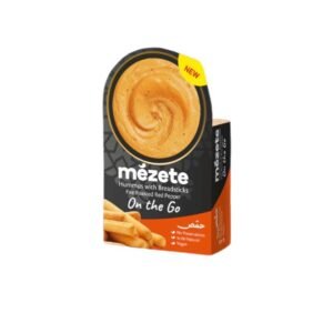 HUMMUS PIMIENTO ASADO CON PALITOS DE PAN 81GR MEZETE GOURMET