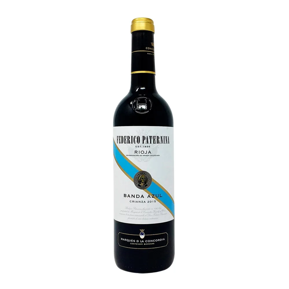 VINO TINTO FEDERICO PATERNINA BANDA AZUL 375 ML.