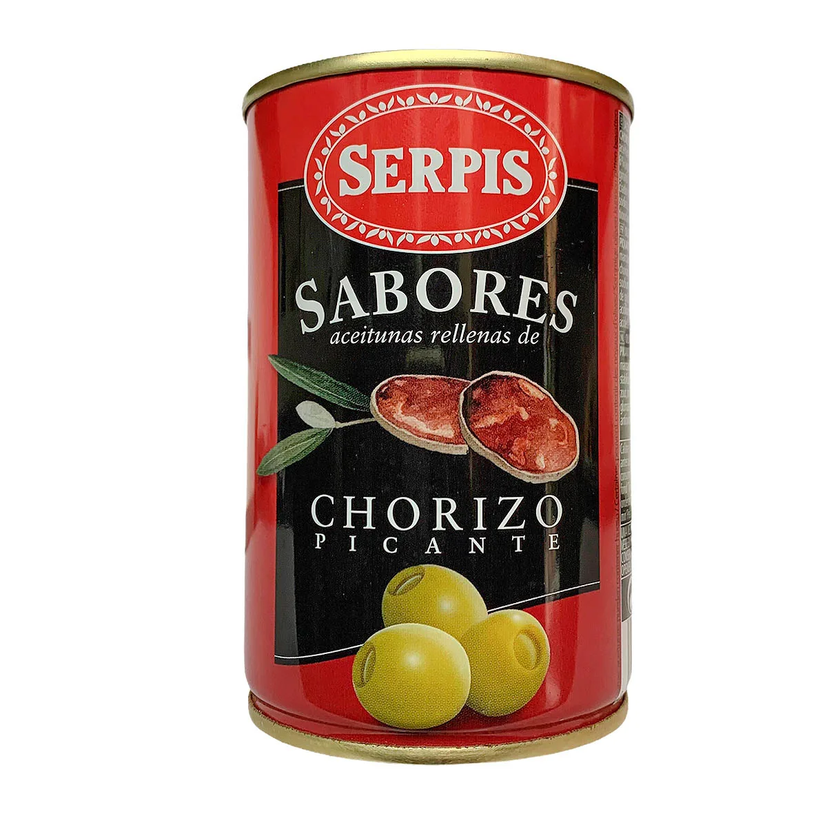 ACEITUNAS VERDES RELLENAS DE CHORIZO PICANTE