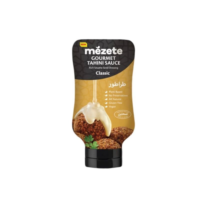 SALSA DE TAHINI CLASICA ESTILO MEDIO ORIENTE 315GR MEZETE