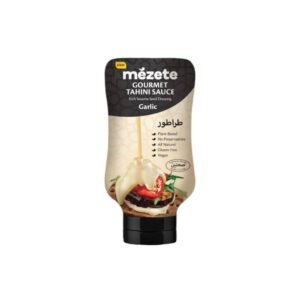 SALSA DE TAHINI CON AJO ESTILO MEDIO ORIENTE 315GR MEZETE