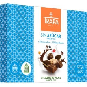 CHOCOLATES SIN AZÚCARES AÑADIDOS 142GR. TRAPA