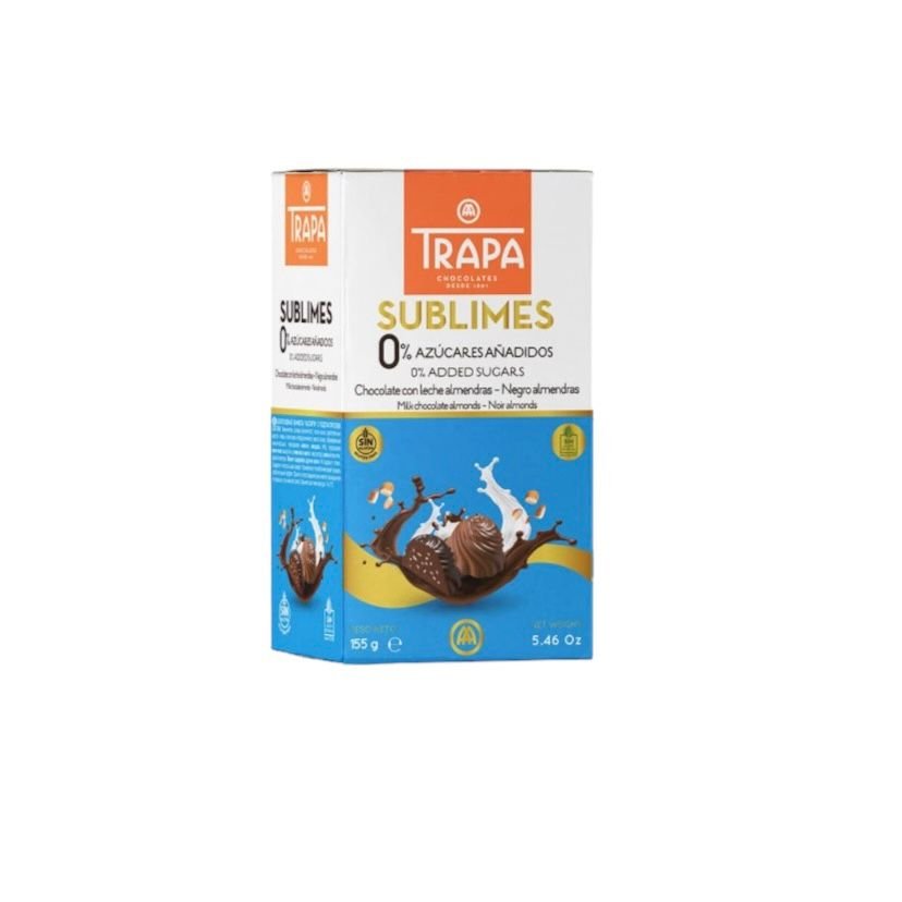 SUBLIMES 0% AZÚCARES AÑADIDOS 155GR. TRAPA
