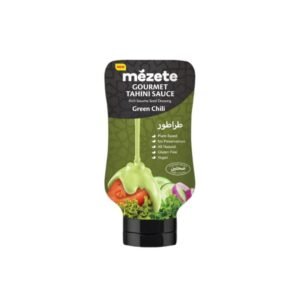 SALSA DE TAHIN CHILE VERDE ESTILO MEDIO ORIENTE 315GR MEZETE