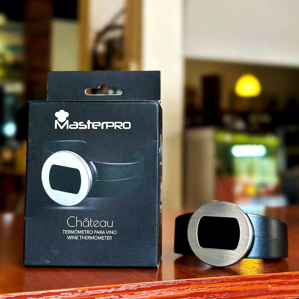 Termómetro digital para botellas de vino