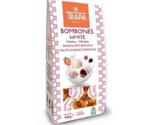 BOMBONES WHITE 105GR. TRAPA