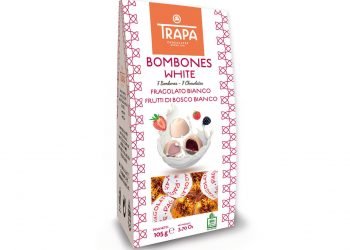 BOMBONES WHITE 105GR. TRAPA