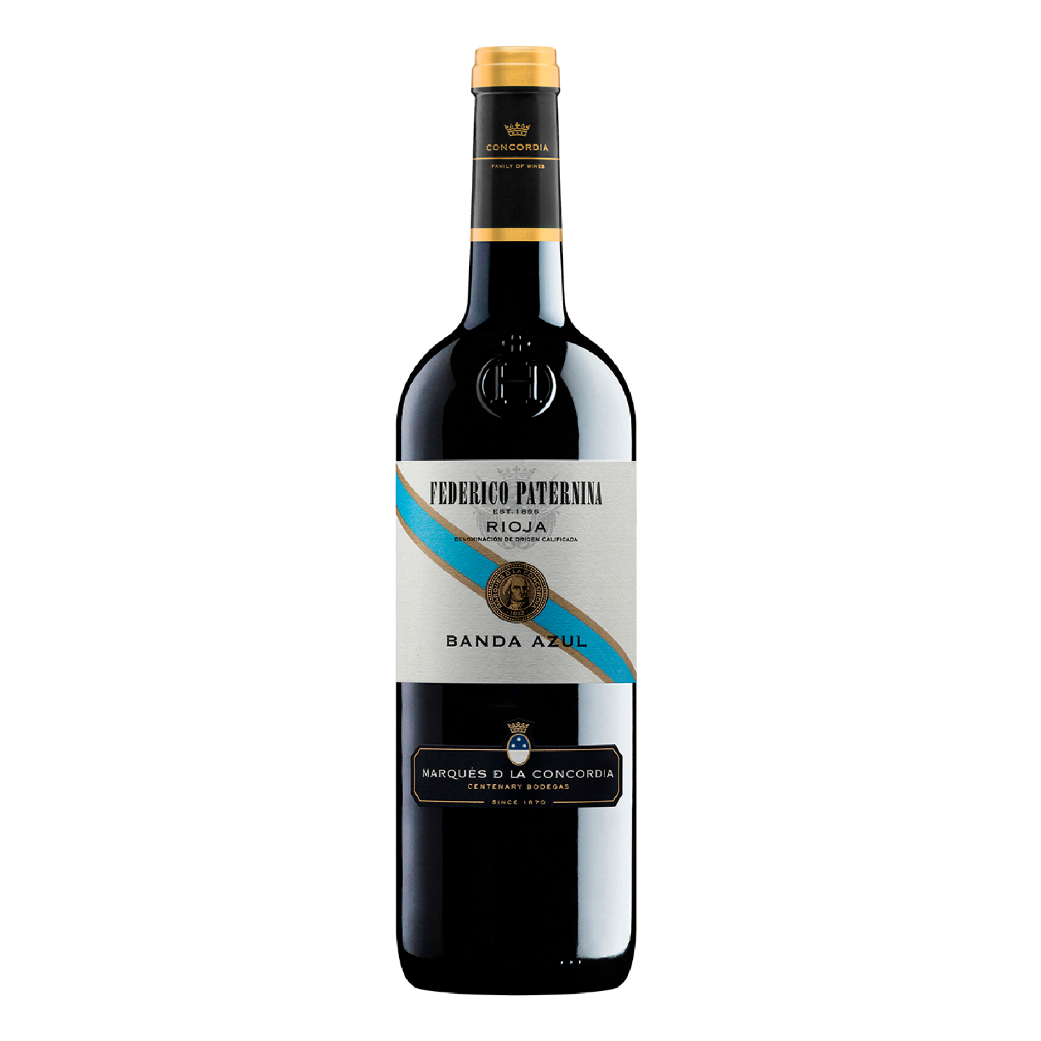 VINO TINTO FEDERICO PATERNINA BANDA AZUL 750 ML.
